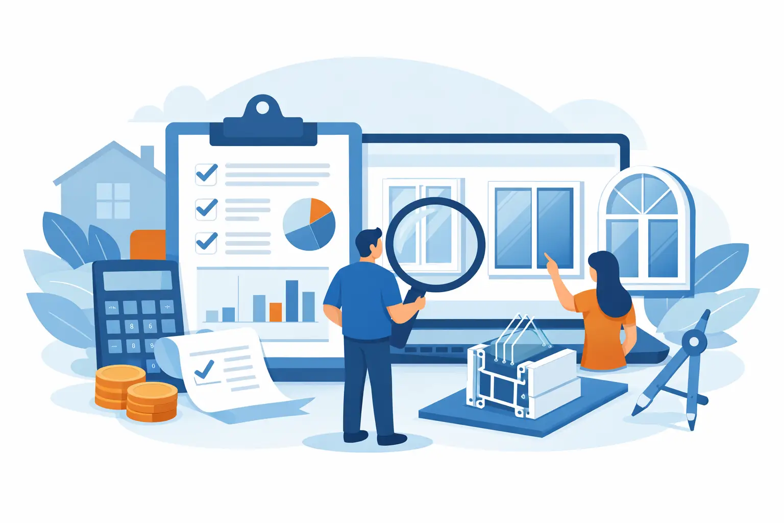 Preventivo serramenti PVC online: come valutarlo