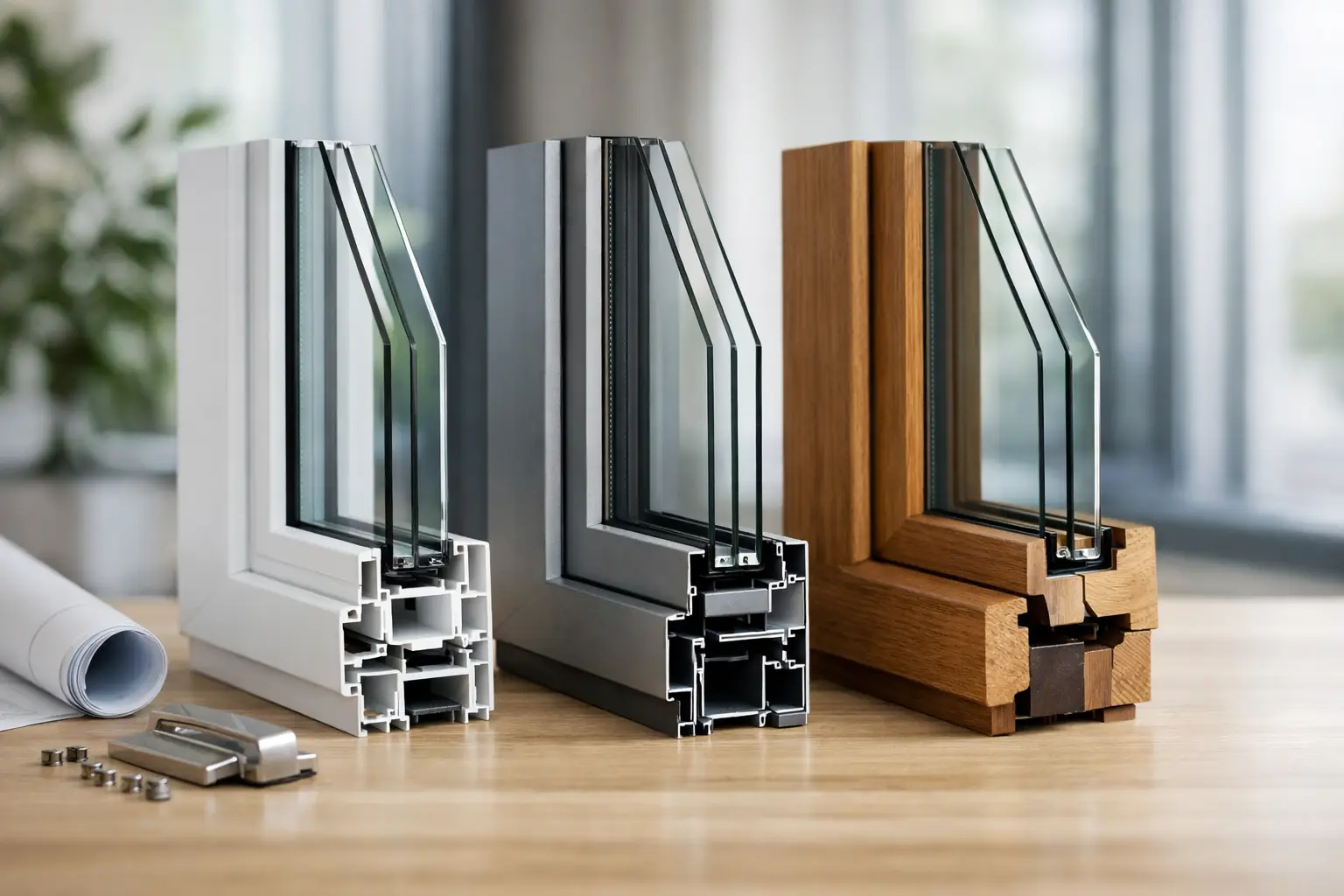 Guida infissi PVC, alluminio e legno: quale scegliere