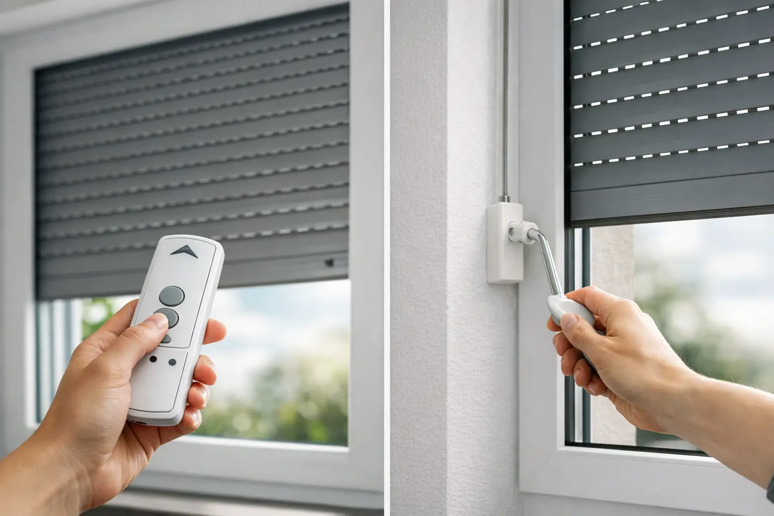 Tapparelle elettriche o manuali: cosa conviene