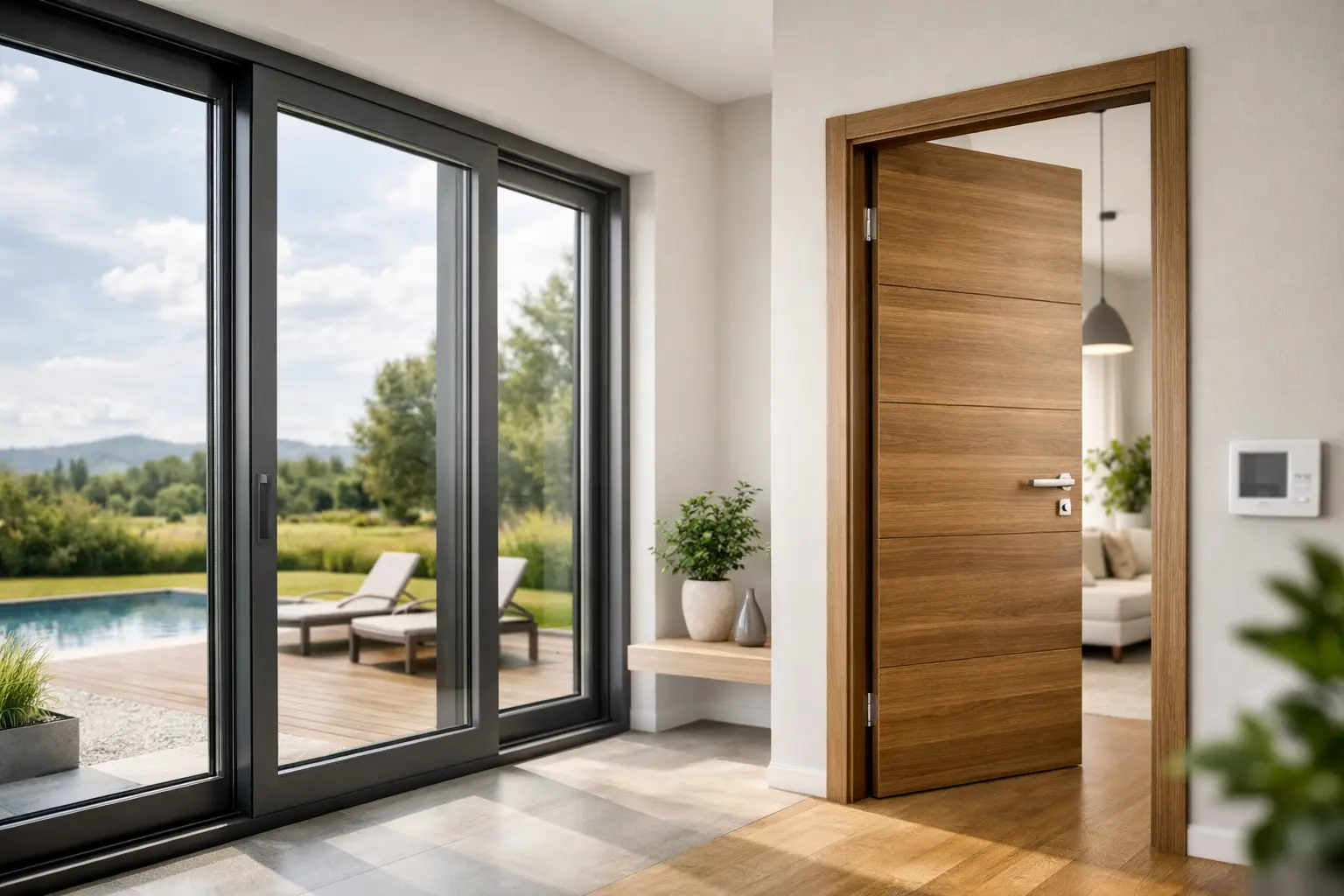 Porte e finestre Alba per una casa efficiente