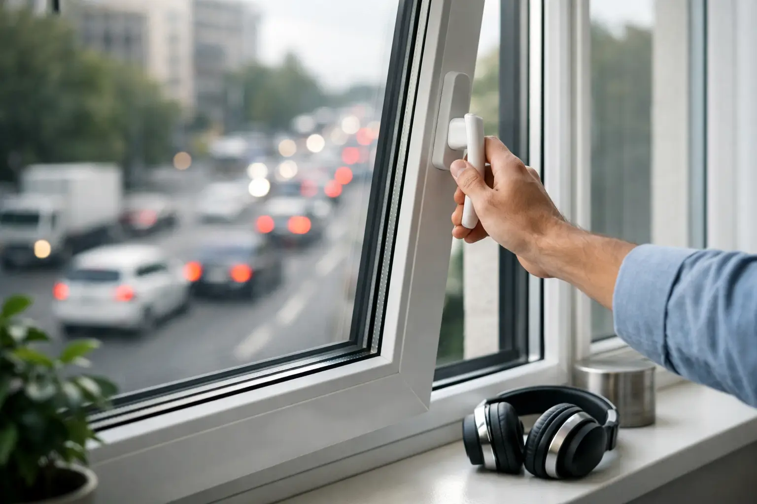 Finestre acustiche per traffico: scelta giusta
